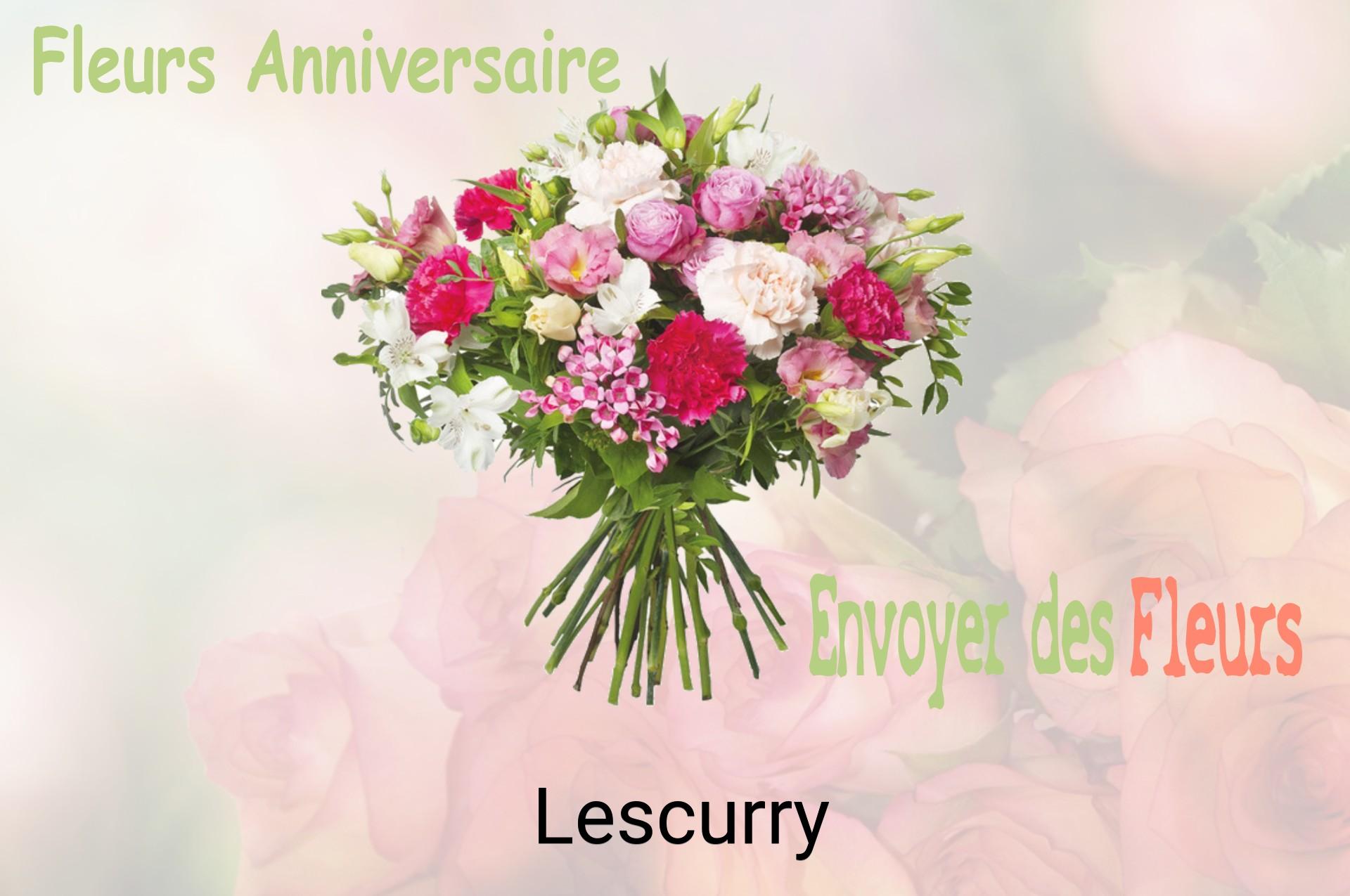 Bouquet de fleurs d’anniversaire livré à Lescurry